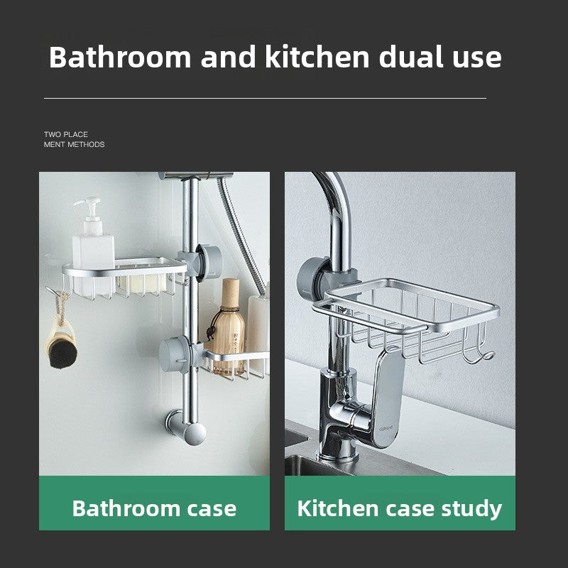 Wall Mount Kitchen Sink Drain Rack