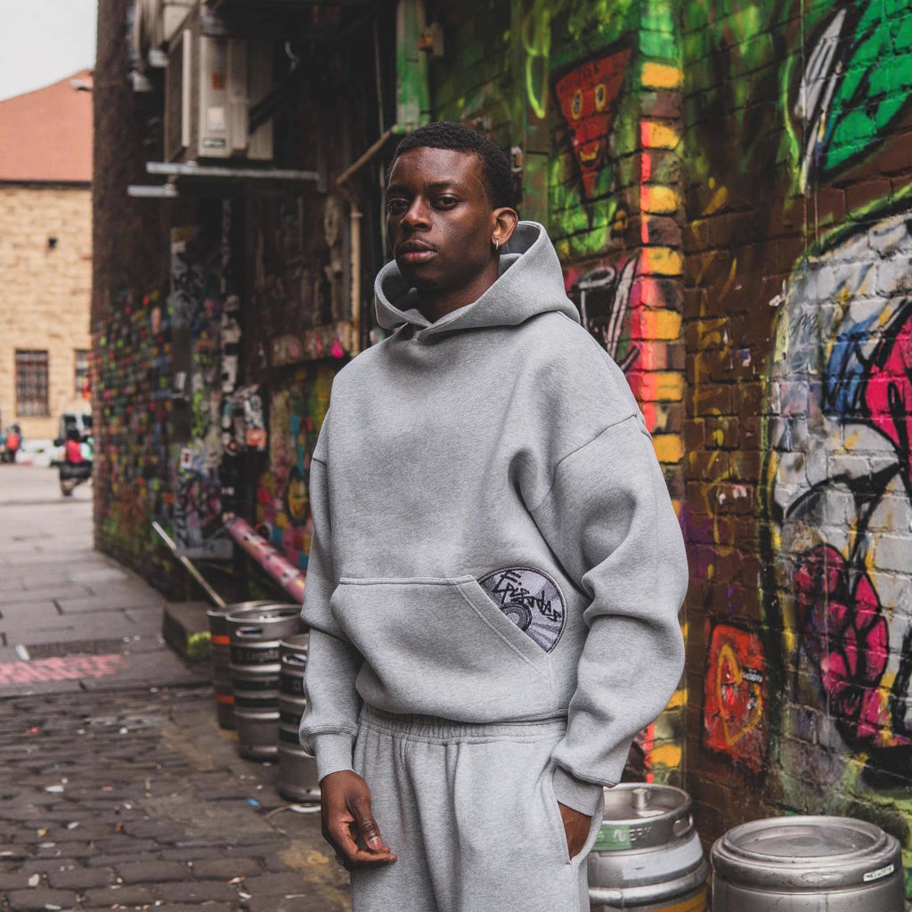 Printed Hooded Sweatshirt and Pants