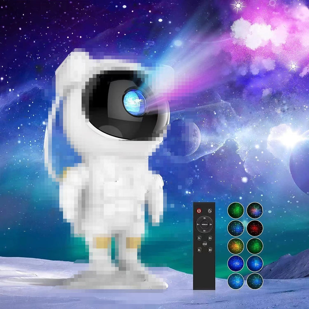 Astronaut Star Projector Night Light with Music