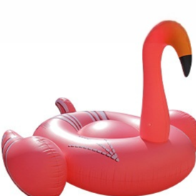 Inflatable water floating pad