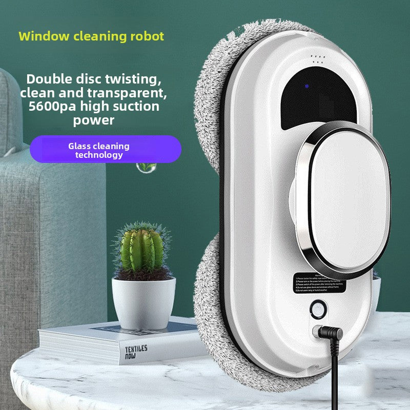 Automatic Window Cleaning Robot with Spray Function
