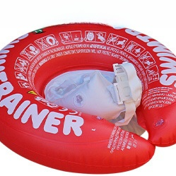 Inflatable water floating pad