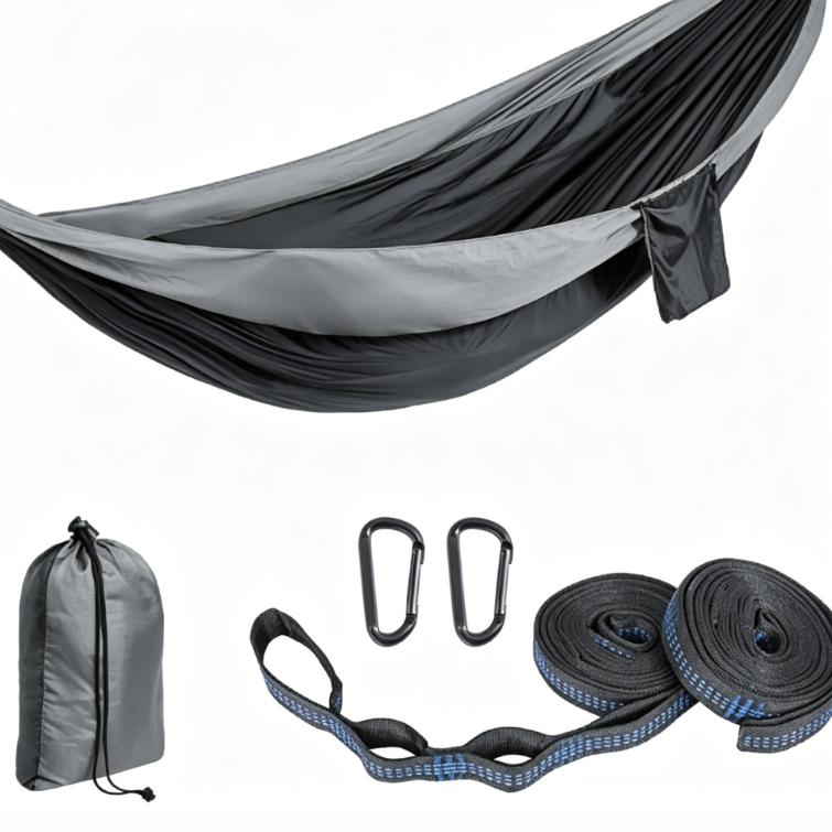 Portable Outdoor Hammock Chair with Parachute Nylon