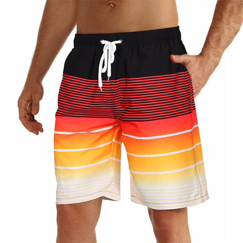Mens Quick Dry Swim Shorts Beach Trunks