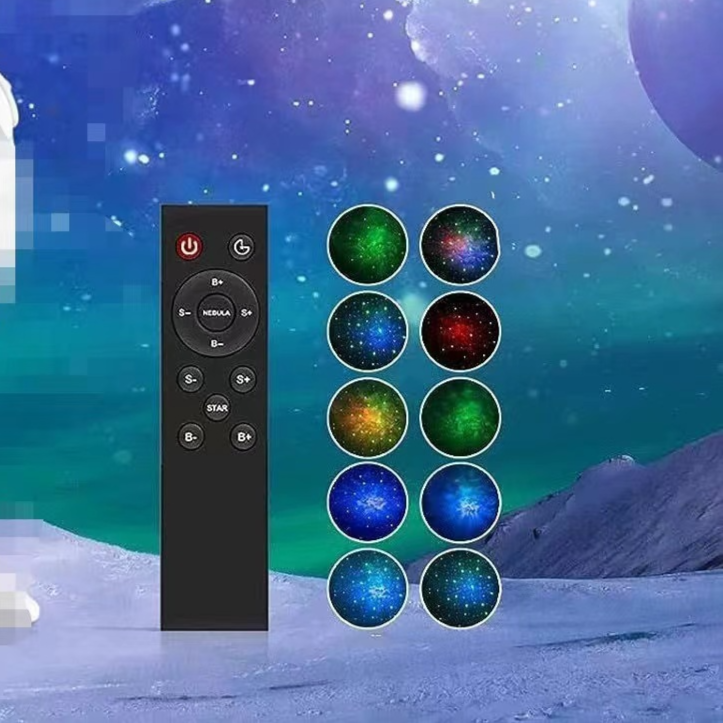 Astronaut Star Projector Night Light with Music