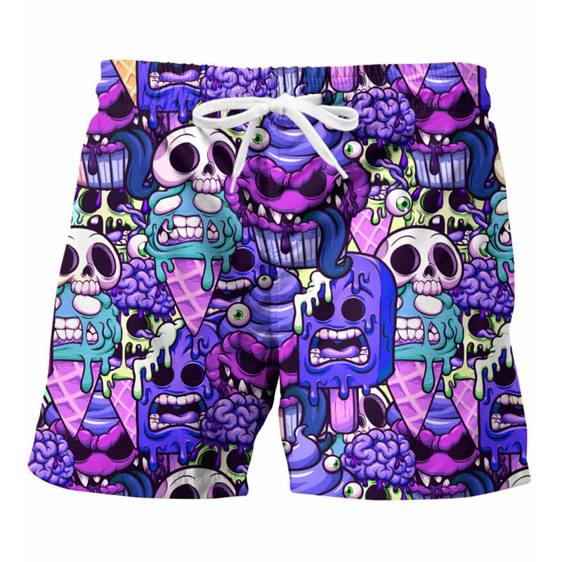 Mens Quick Dry Swim Shorts Beach Trunks