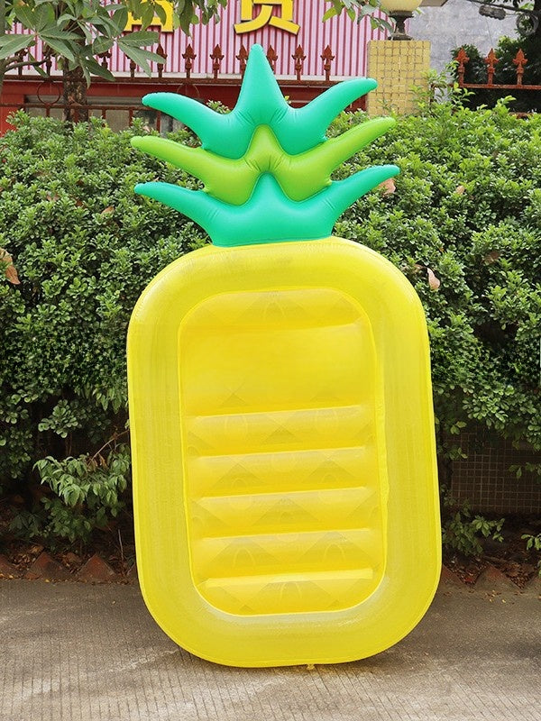 Inflatable water floating pad