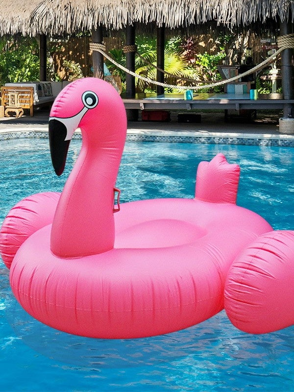 Inflatable water floating pad