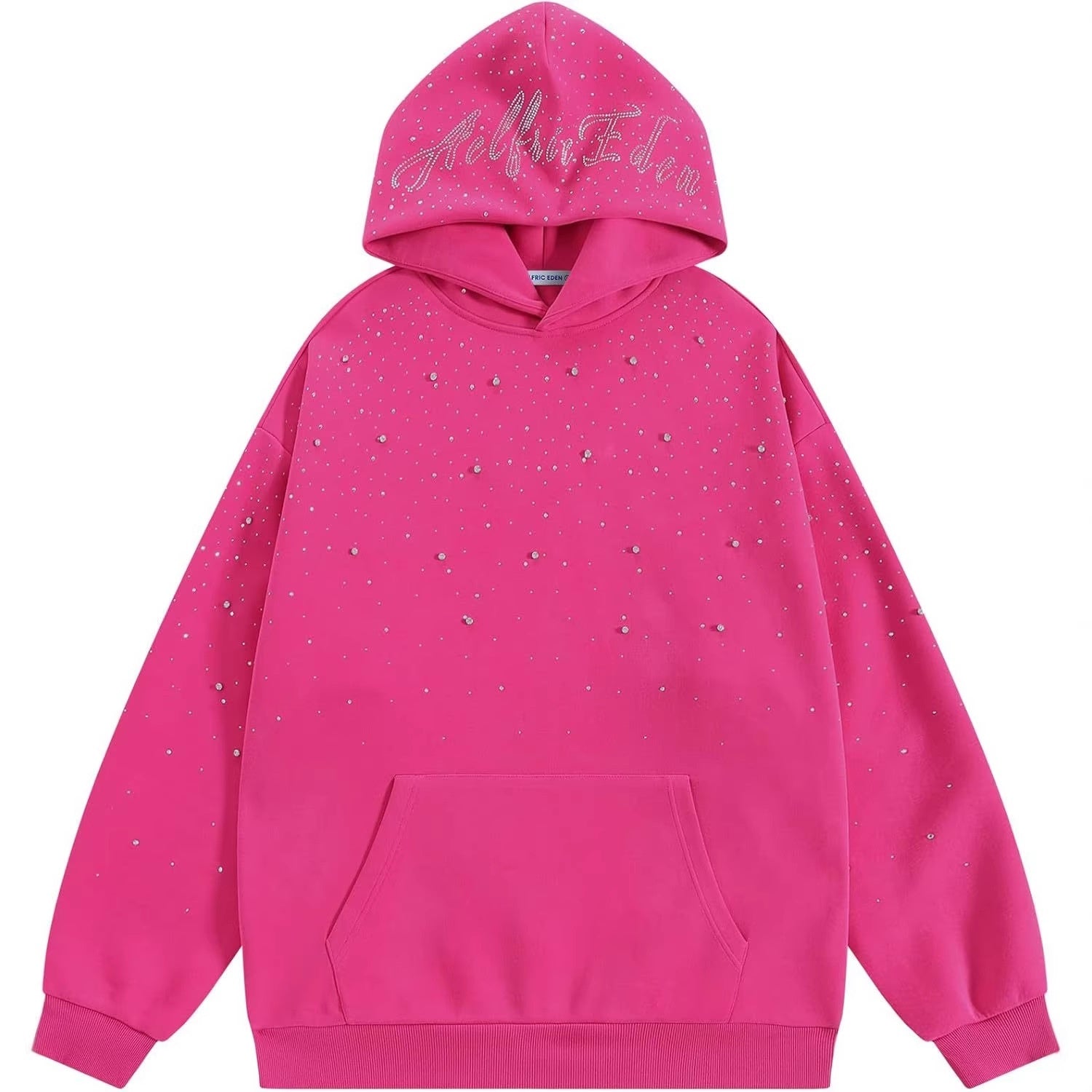 Digital Print Hooded Sweatshirt